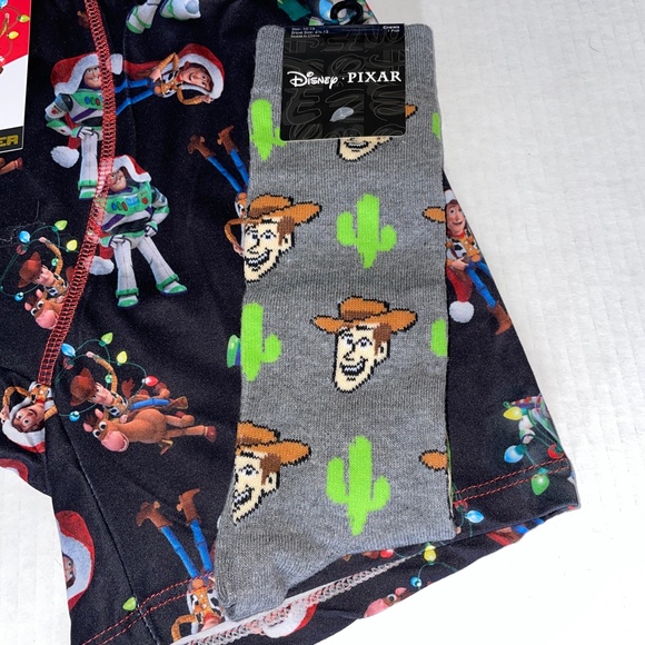 Disney Underwear & Socks Mens Disney Christmas Toy Story Buzz Woody